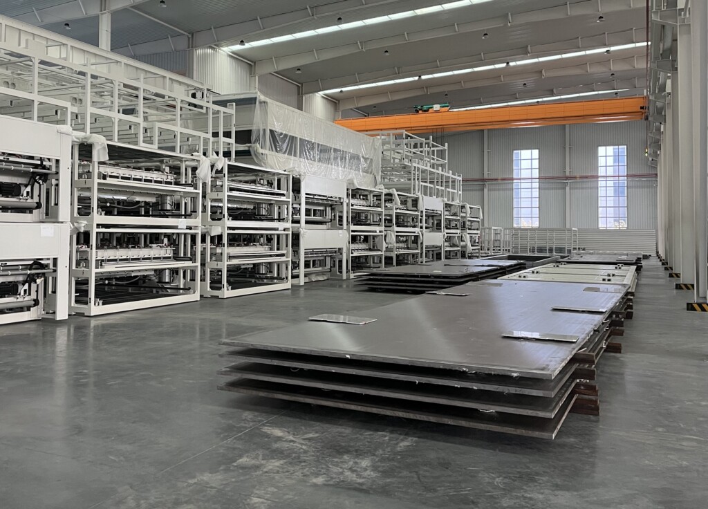 Visit to PV machines Chinese manufacturers